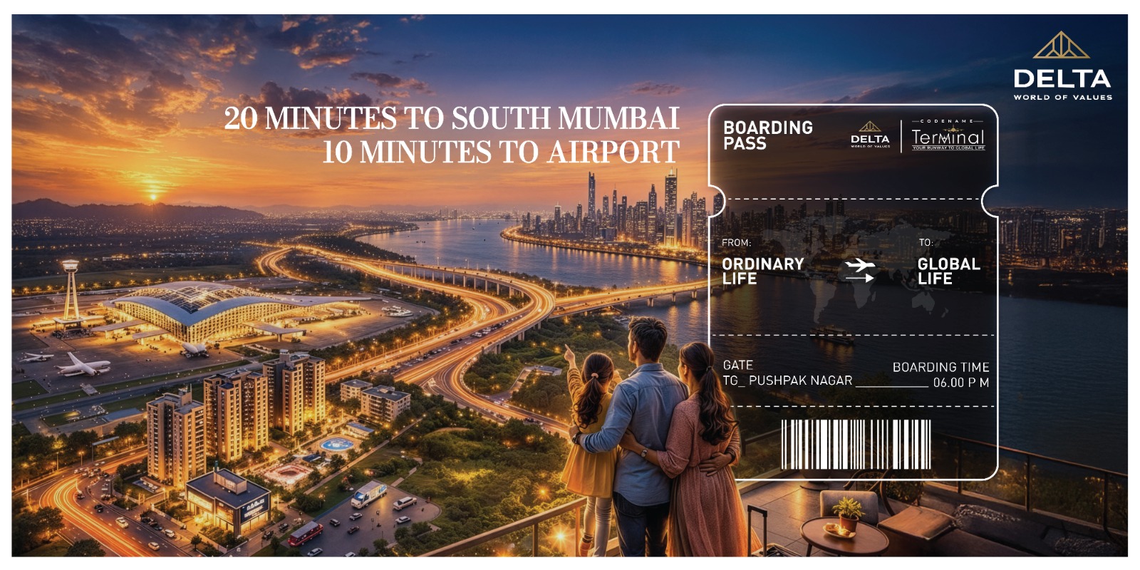 Codename Delta Terminal – Premium Residential Project